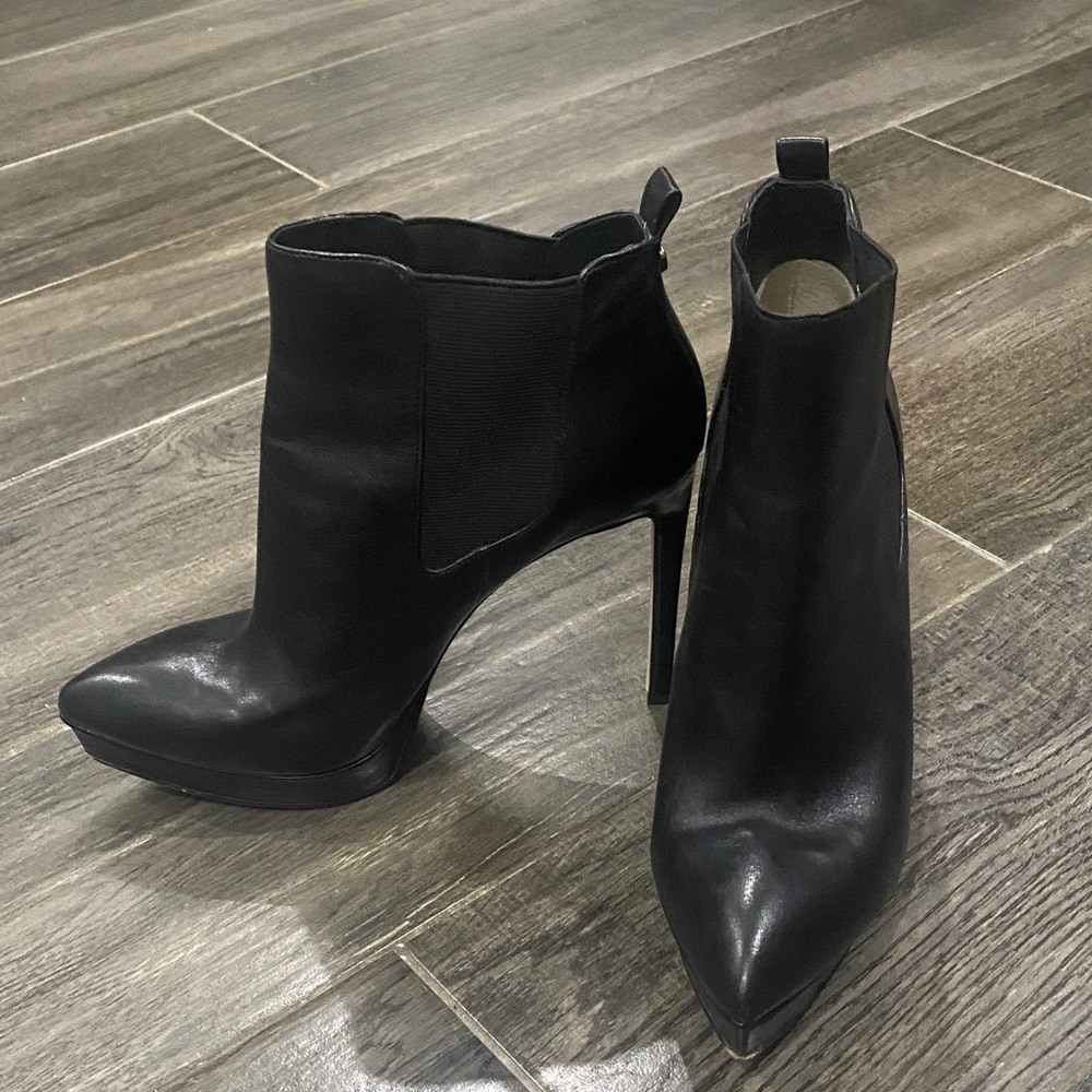 MICHAEL Michael Kors Sleek Black Ankle Booties